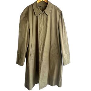 London Fog Olive Trench Coat
